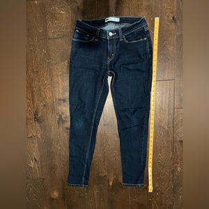 Levi's Leggings Dark Wash Skinny Jeans